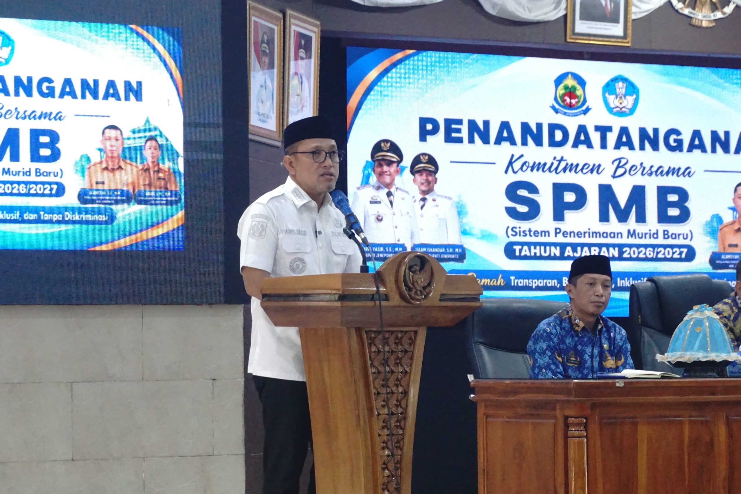 Transformasi Digital Pendidikan Dimulai, Aplikasi SPMB Jeneponto 2026/2027 Resmi Dilaunching