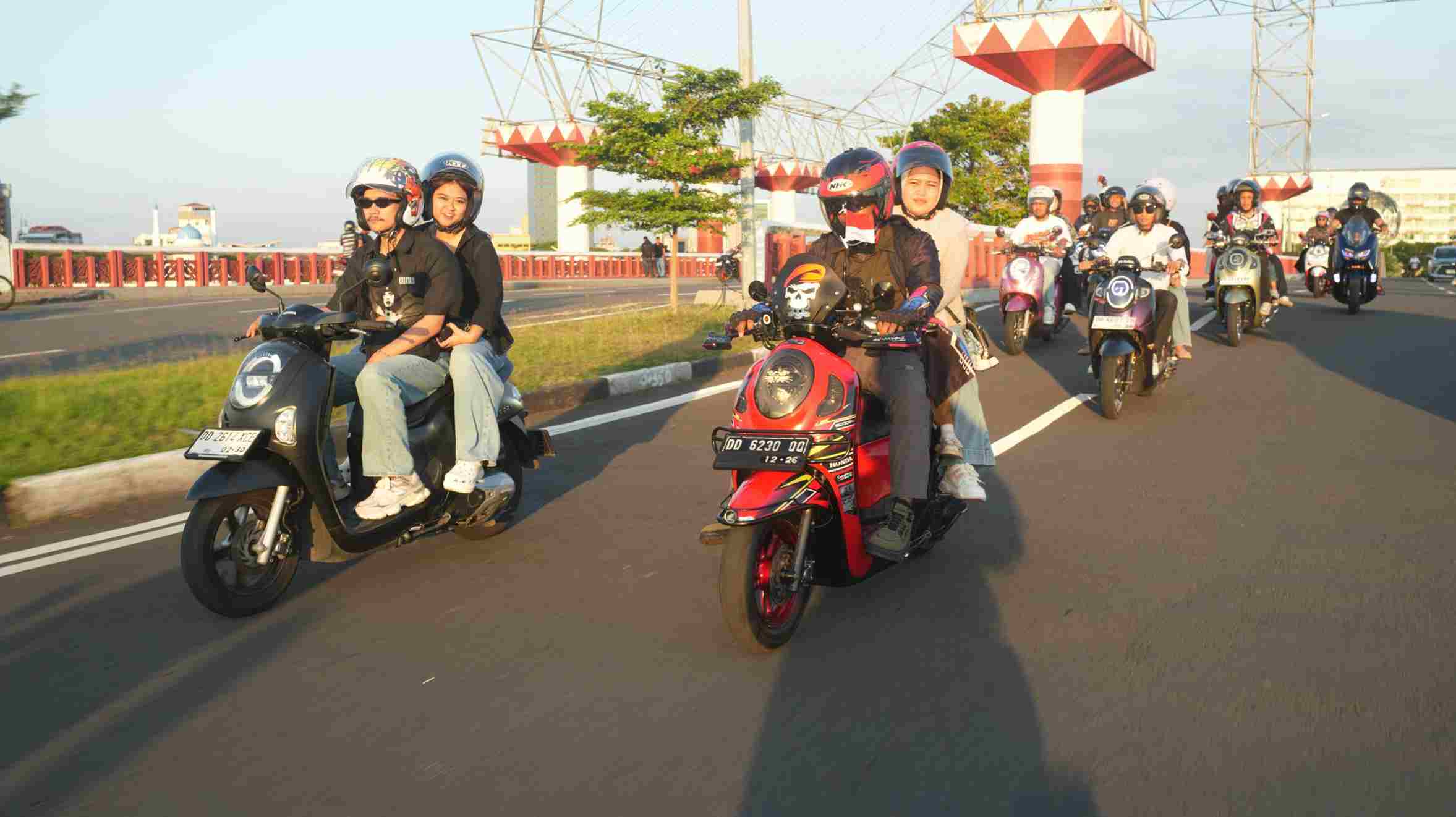 Dari Touring hingga Melukis Bersama, Scoopy Riding Hadirkan Cara Baru Menikmati Kebersamaan di Makassar