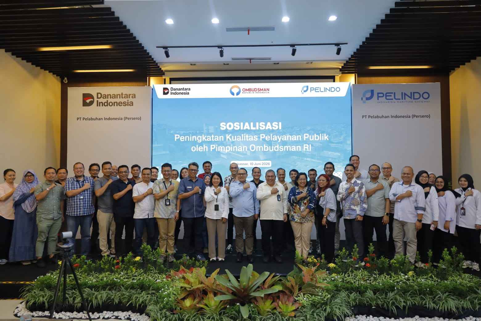 Ombudsman RI Apresiasi Transformasi Layanan Publik Pelindo di Makassar, Tekankan Budaya Antimaladministrasi